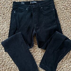 Kut black corduroy skinny pants